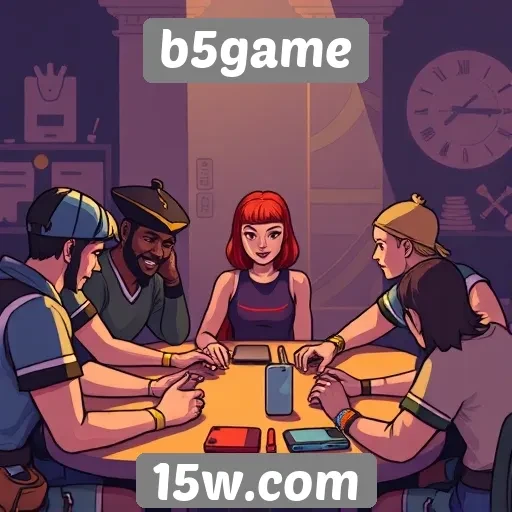 Interação da comunidade no b5game