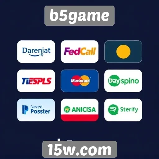 Plataformas de pagamento oferecidas pelo b5game